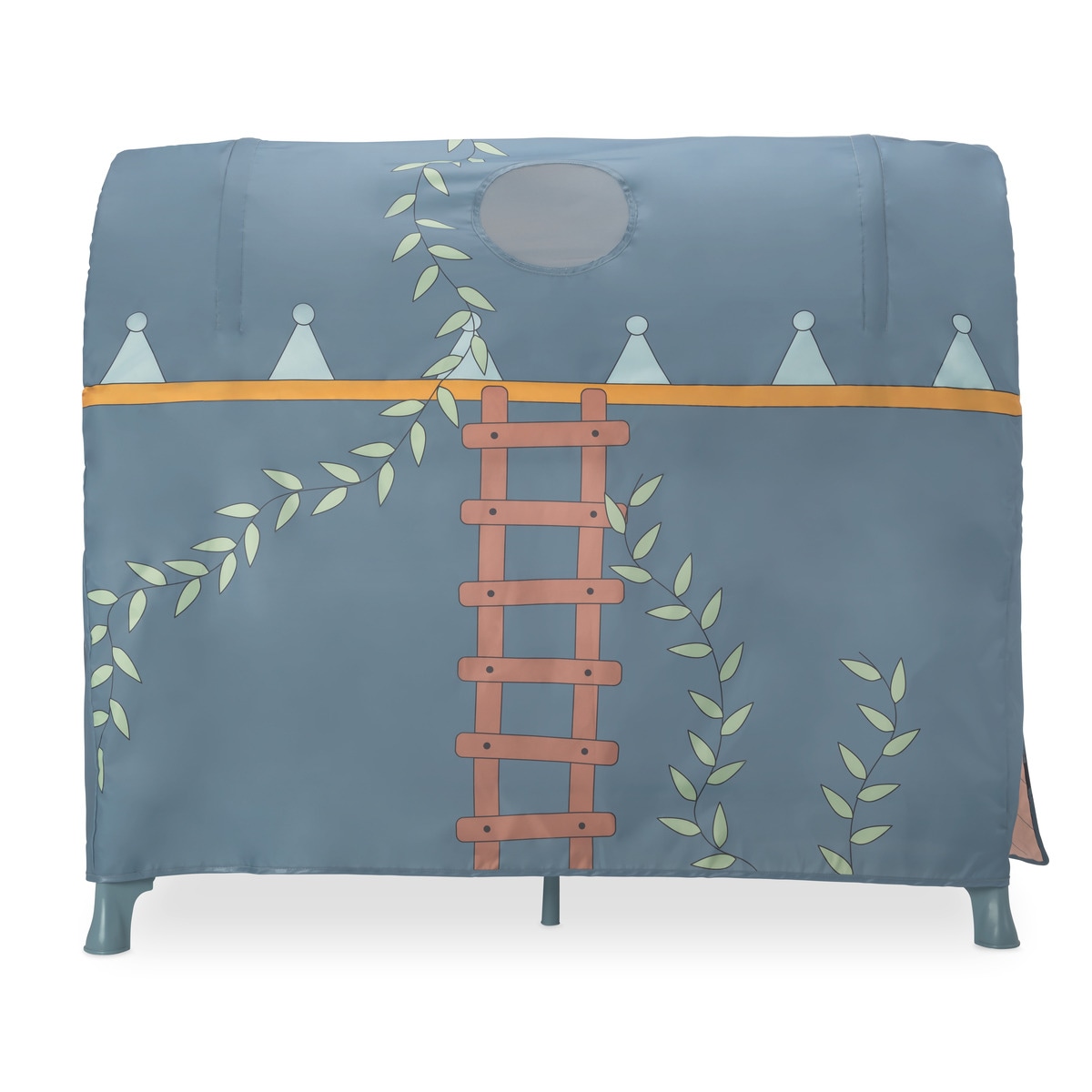 Capa para Berço de Viagem Travel Bed Cover Azulão-11