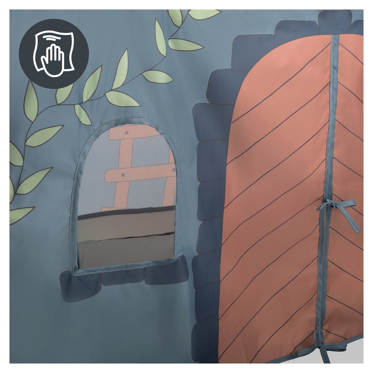 Capa para Berço de Viagem Travel Bed Cover Azulão-9