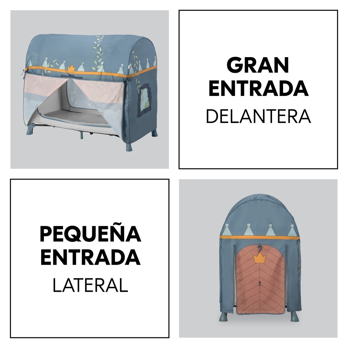 Capa para Berço de Viagem Travel Bed Cover Azulão-6