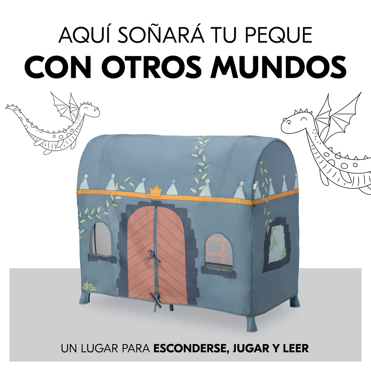 Capa para Berço de Viagem Travel Bed Cover Azulão-5