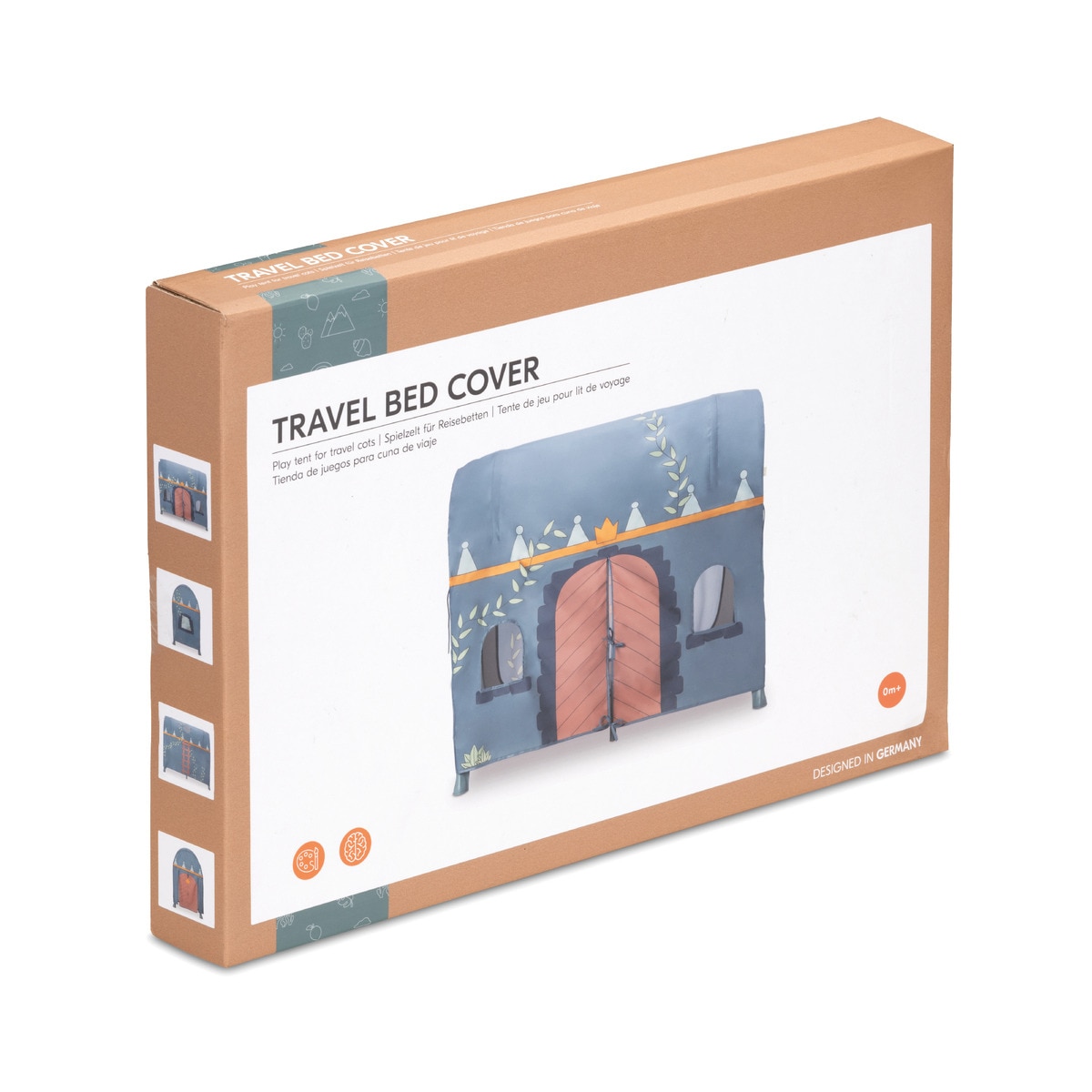 Capa para Berço de Viagem Travel Bed Cover Azulão-18