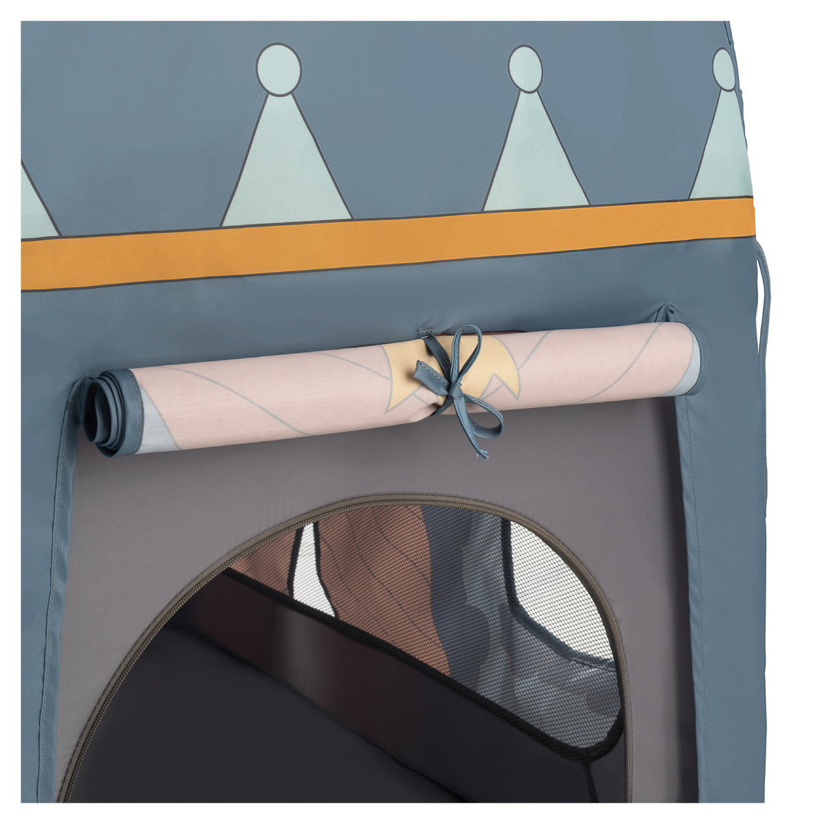 Capa para Berço de Viagem Travel Bed Cover Azulão-17