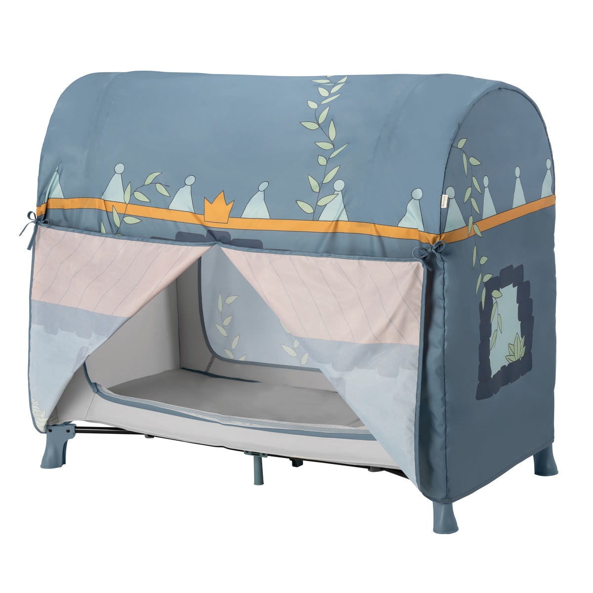 Capa para Berço de Viagem Travel Bed Cover Azulão-15