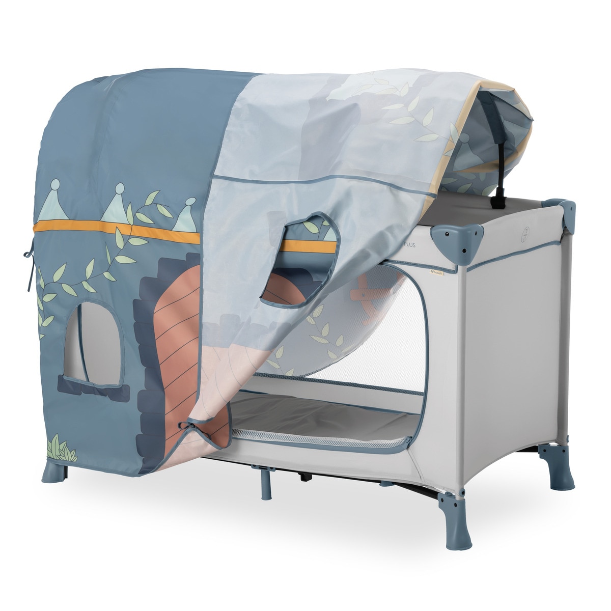 Capa para Berço de Viagem Travel Bed Cover Azulão-14