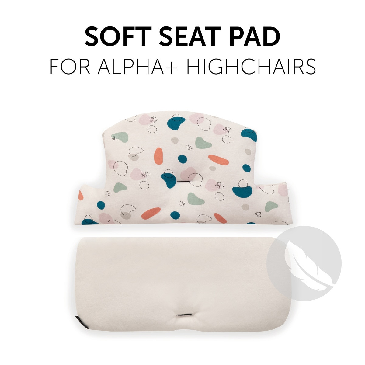 Almofada para Cadeira de Refeição Highchair Pad Select Jersey Cru-3