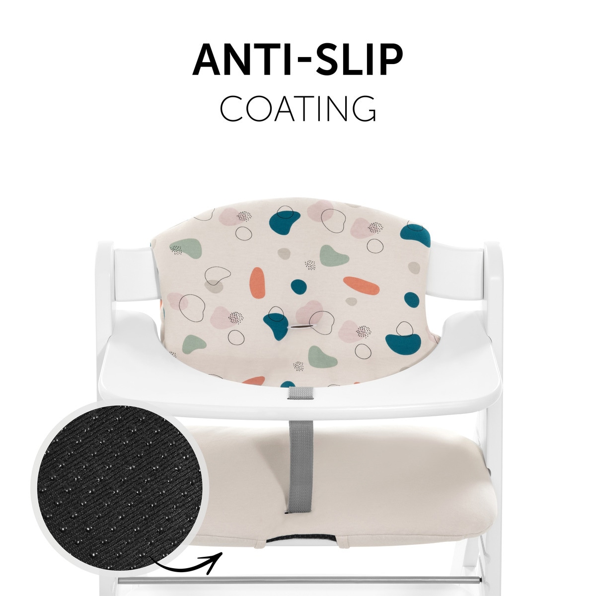 Almofada para Cadeira de Refeição Highchair Pad Select Jersey Cru-6