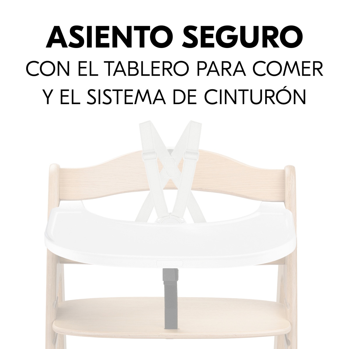 Bandeja trona Arketa Click Tray White Blanco-6
