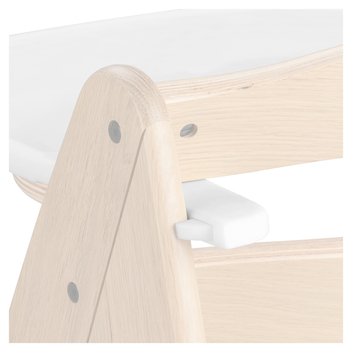 Bandeja trona Arketa Click Tray White Blanco-16
