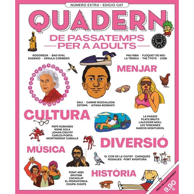 Imagen 0 de Quadern Blackie vol.1: Quadern de passatemps per a adults  (Tapa blanda)