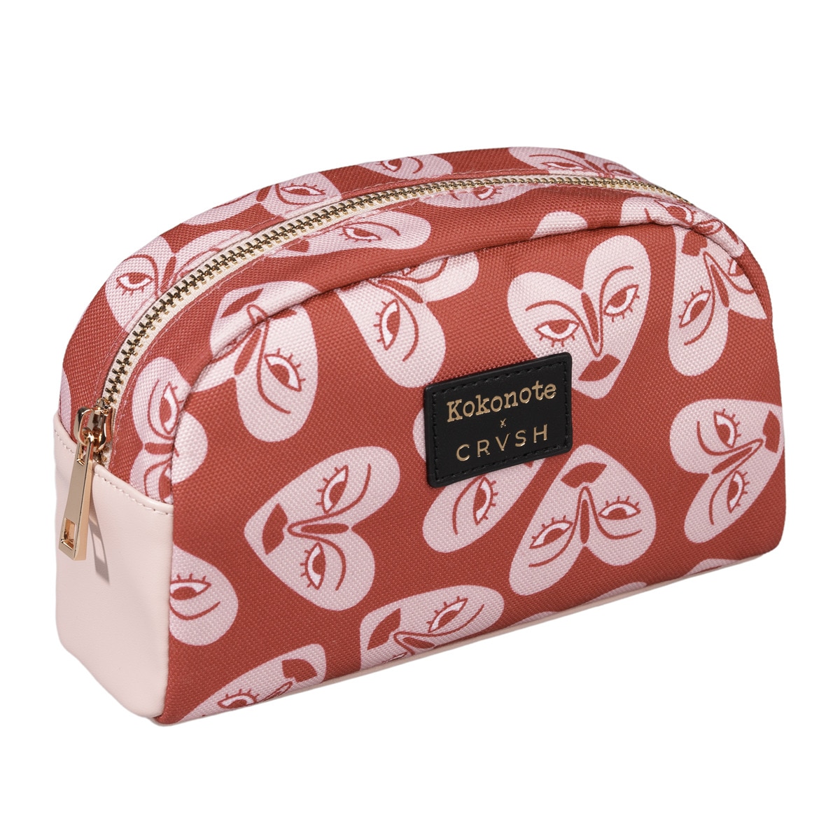 Necessaire Crvsh x Kokonote Rosa Rosa/Vermelho-1