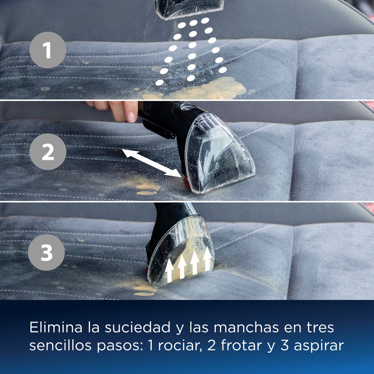 Aspirador quitamanchas para tapicerías Bissell Spot Clean Plus 3724N 5
