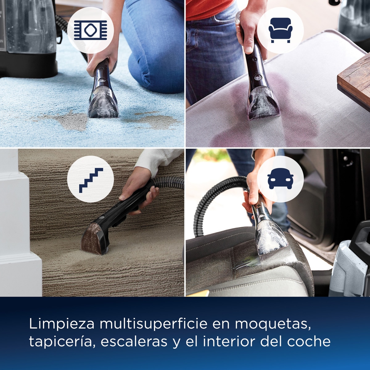 Aspirador quitamanchas para tapicerías Bissell Spot Clean Plus 3724N 4