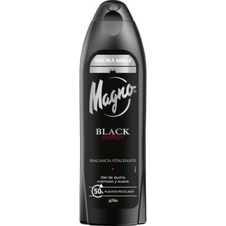 gel de baño cremoso y suave Black Energy botella 600 ml - Magno