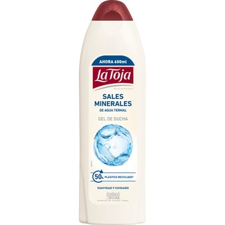 gel de baño Hidrotermal Sales Minerales de agua termal Suavidad y Cuidado botella 650 ml - La Toja