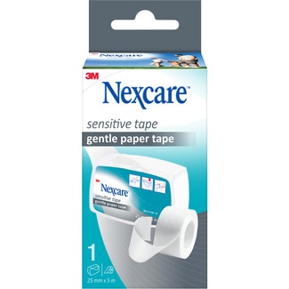 esparadrapo de papel Sensitive 25 mm x 5 m caja 1 unidad - Nexcare
