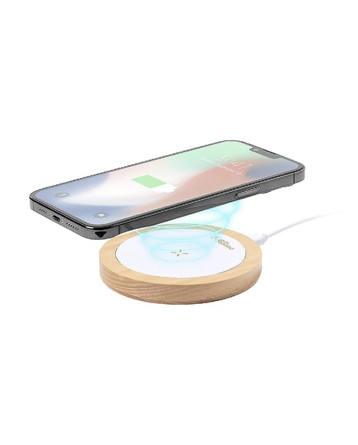 Imagen 0 de Cargador organic cáñamo y madera  inalámbrico