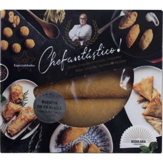 Rissol de Frango com azeitona embalagem 280 g - Rissolaria Tradicional