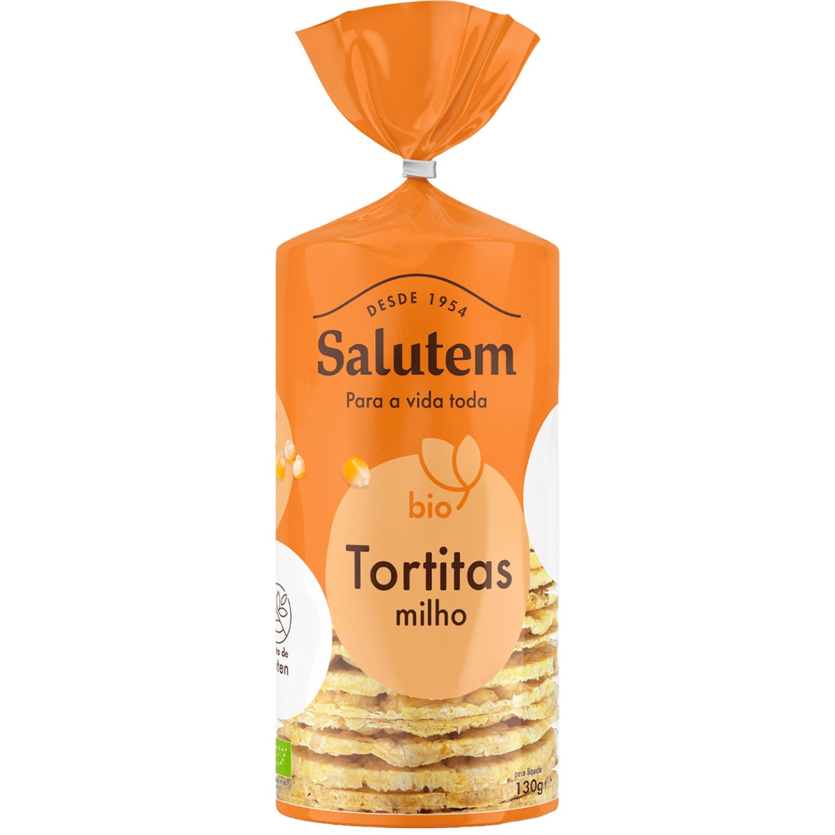 Tortitas de Milho Bio embalagem 130 g