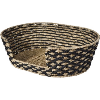 Cama para Cão de Fibra Natural Tamanho M 64X44X19cm embalagem 1 unidade - Fred & Rita