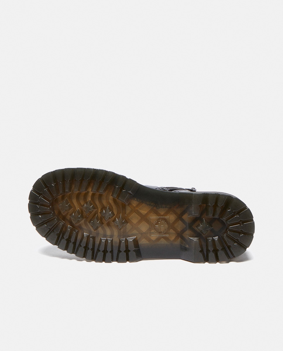 Botas em Verniz com Fecho de Correr Preto-6