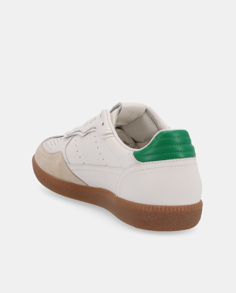 Sapatilhas Tb.490 Green Leather Branco-4