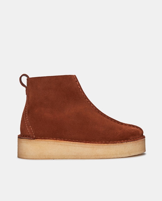 Imagem 0 de Botins Trek Wedge Bt de Camurça com Sola Crepe