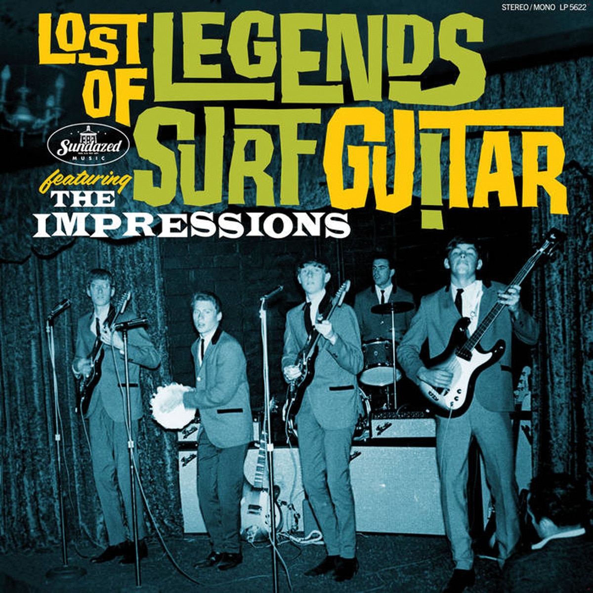 Imagen 0 de Lost legends of surf guitar featuring the Impressions (CD)
