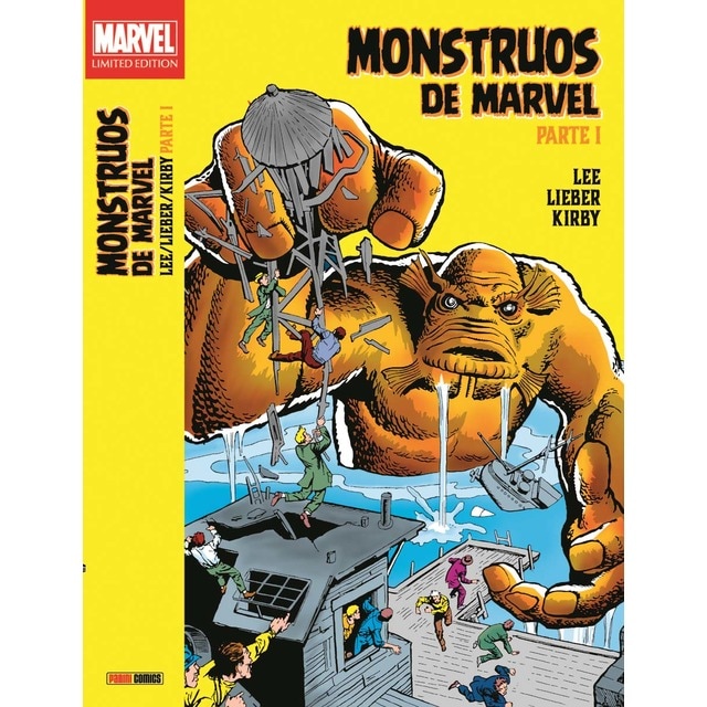 Imagen 0 de Marvel limited edition monstruos marvel de stan lee, larry lieber y jack kirby 1  (Tapa dura)