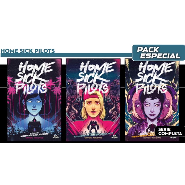 Imagem 0 de PACK Home Sick Pilots (Capa dura)