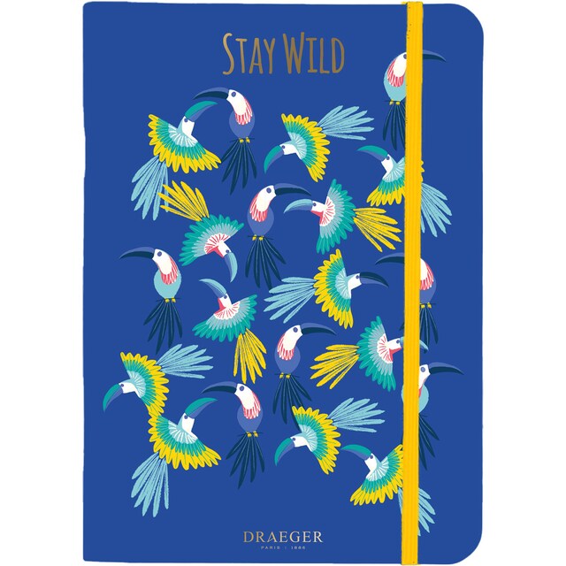 Imagen 0 de Libreta A5 imagen tucanes Draeger blanco