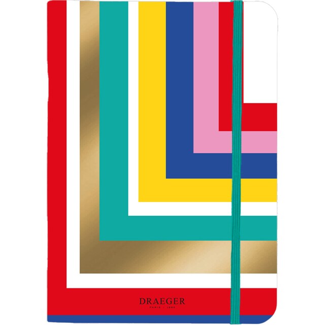 Imagen 0 de Libreta A5 imagen geométrica Draeger multicolor