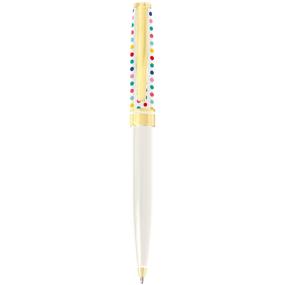Esferográfica Topos Draeger  branco e multicor Branco / Multicolor-2