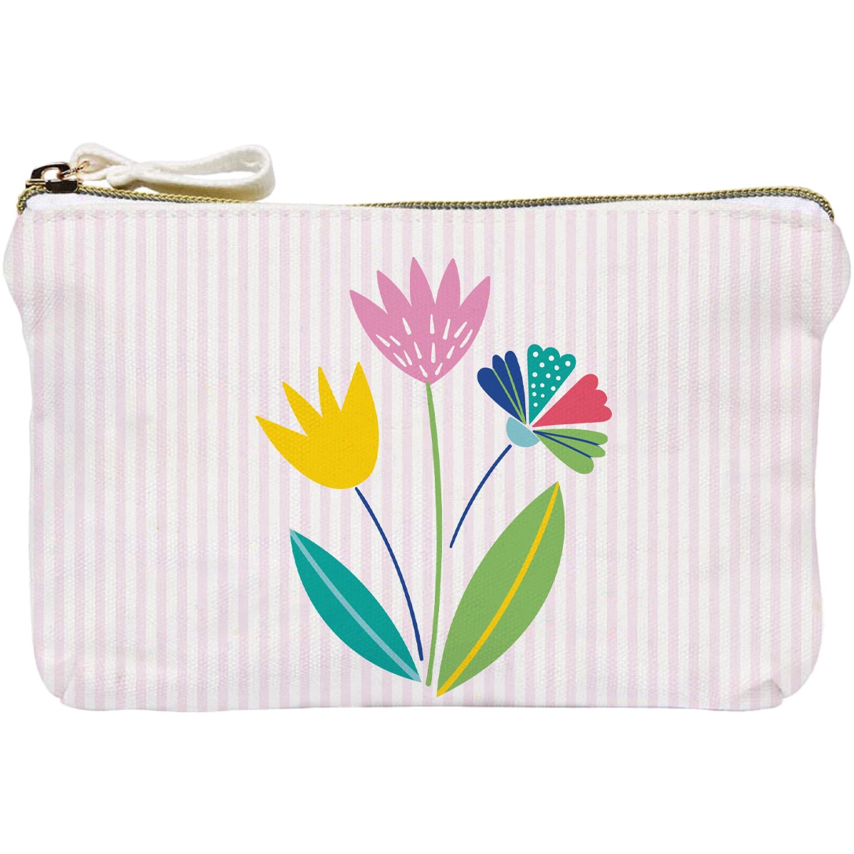 Imagen 0 de Portatodo algodón imagen flor Draeger multicolor