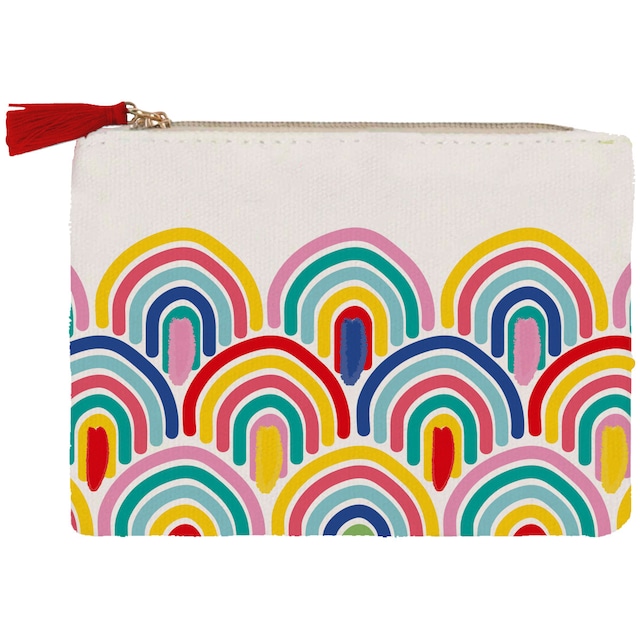 Imagen 0 de Porta monedas algodón imagen arcoíris Draeger multicolor