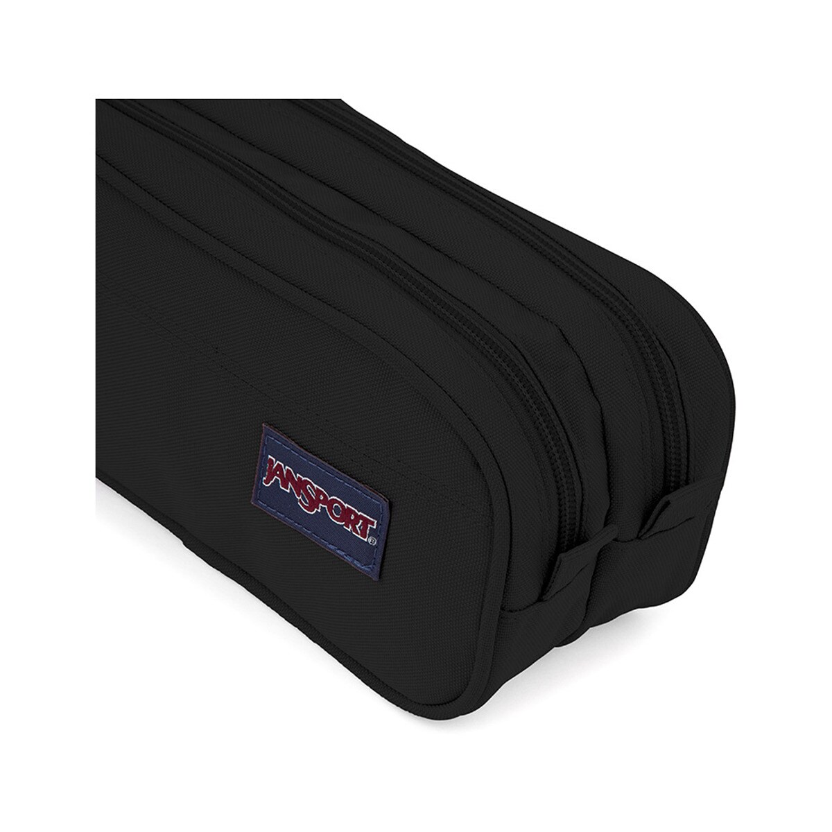 Estuche con dos compartimentos Large Accessory Pouch Jansport Negro Negro-3