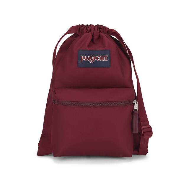 Imagen 0 de Mochila gymsack juvenil y ligera drawsack Jansport rojo granate