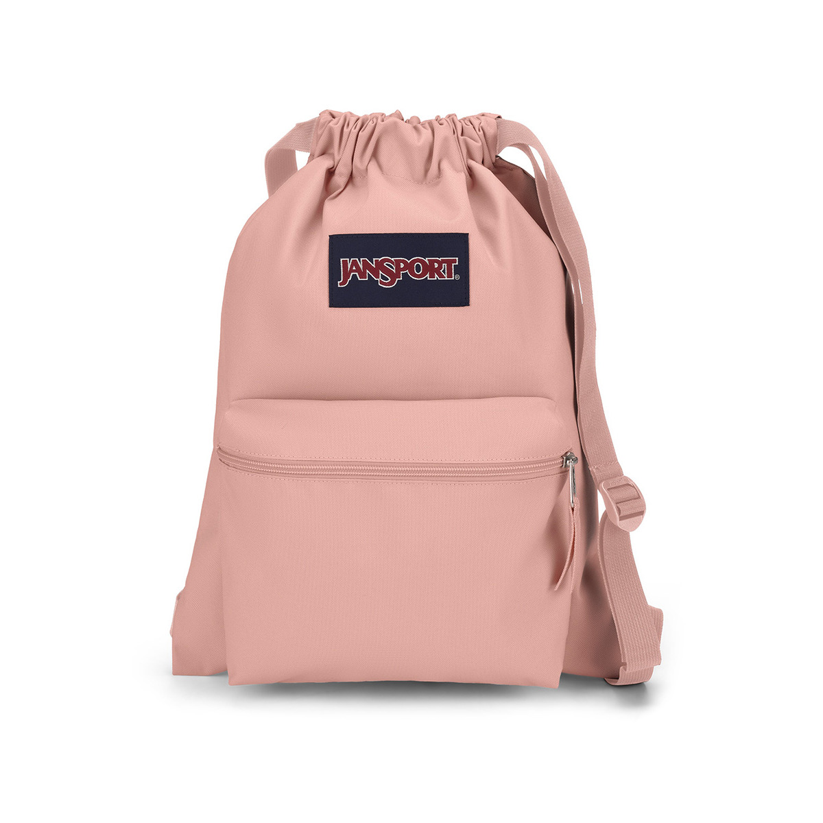 Mochila desportiva juvenil e ligeira Jansport rosa claro Rosa-claro-1