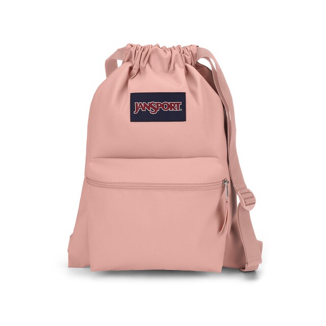 Imagen 0 de Mochila gymsack juvenil y ligera drawsack Jansport rosa claro
