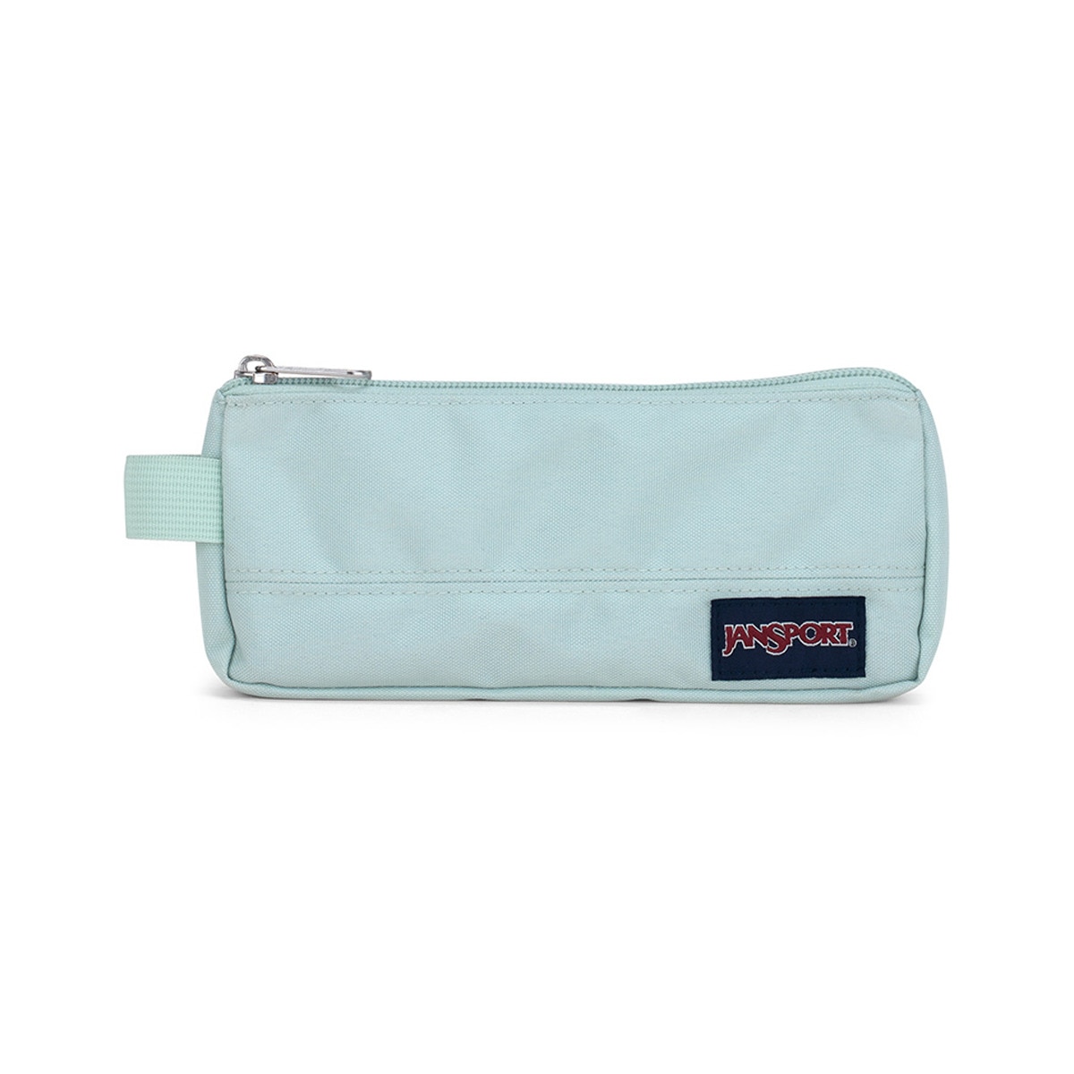 Estojo con amplo compartimento principal basic accessory pouch Jansport verde menta Verde-menta-1