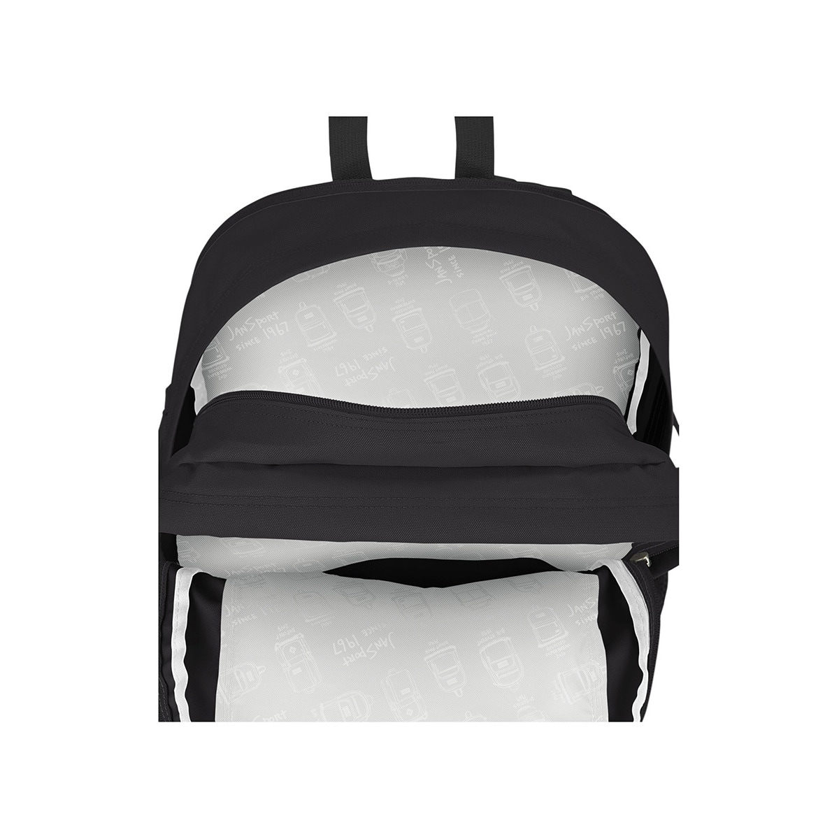 Mochila Juvenil y Funcional Main Campus Jansport Negra Negro-3