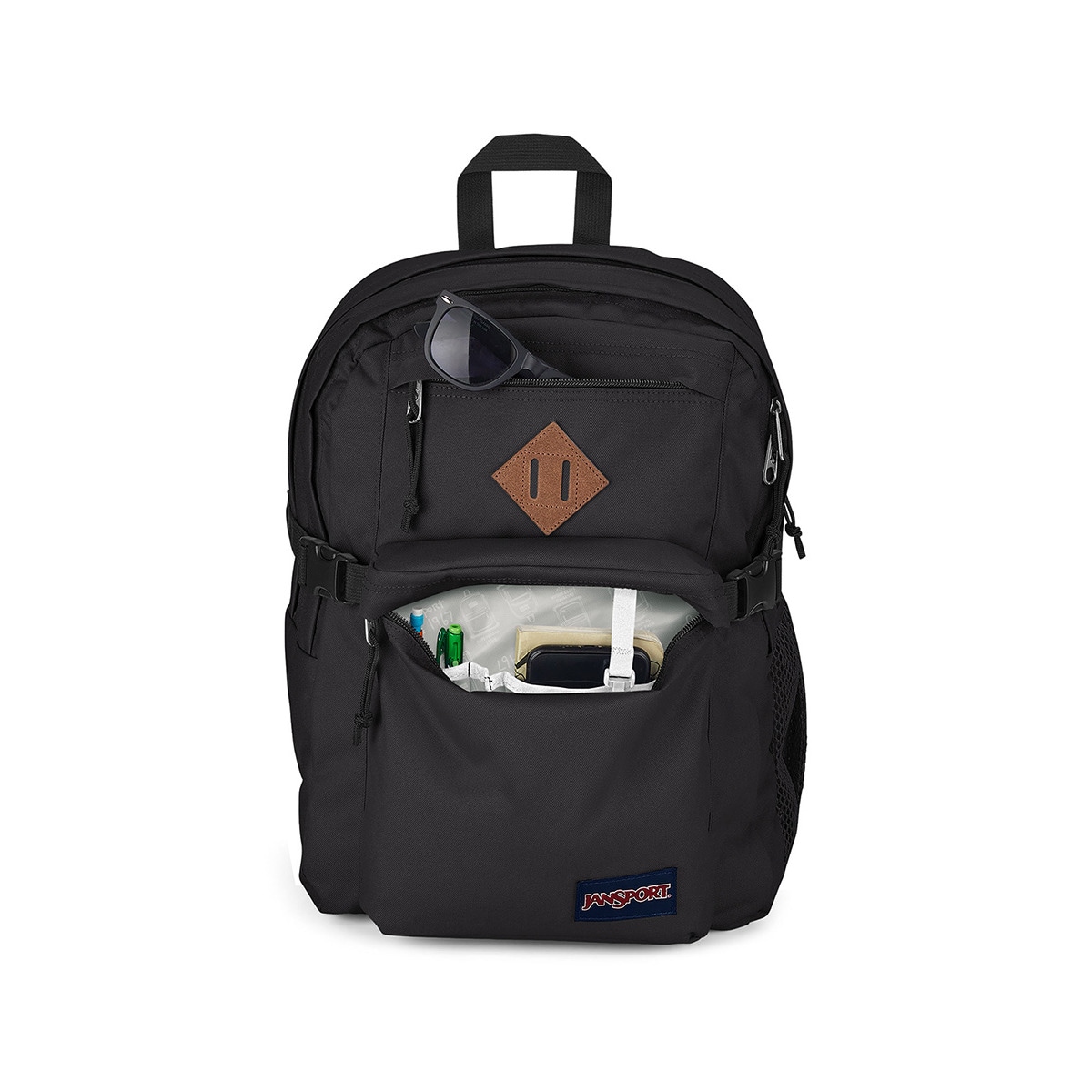 Mochila Juvenil y Funcional Main Campus Jansport Negra Negro-2