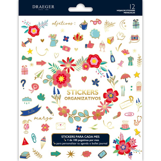 Imagen 0 de Cuaderno pegatinas organizativas Draeger