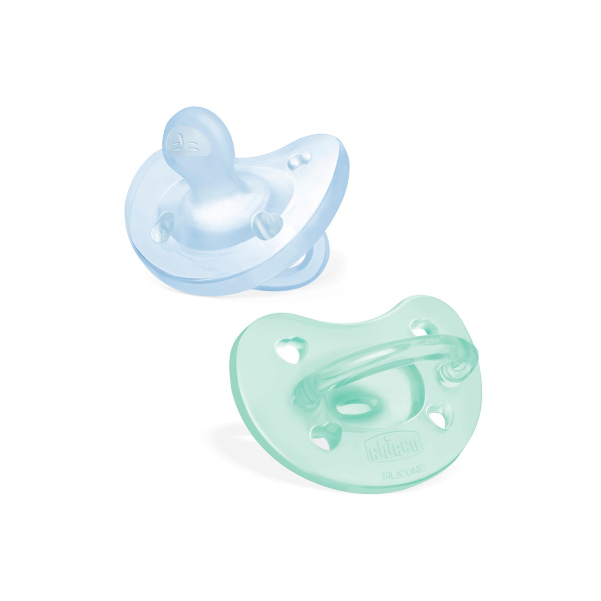 Chupeta Silicone Physio Soft 2 Unidades - 2-6 Meses Azul-claro-1