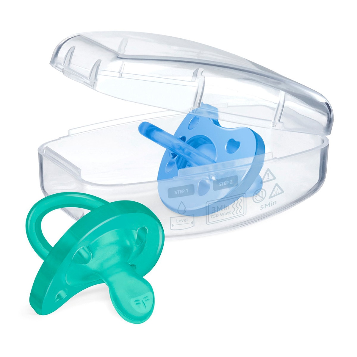 Chupeta de Silicone Physio Soft 2 Unidades - 6-16 Meses Azul Electric-11