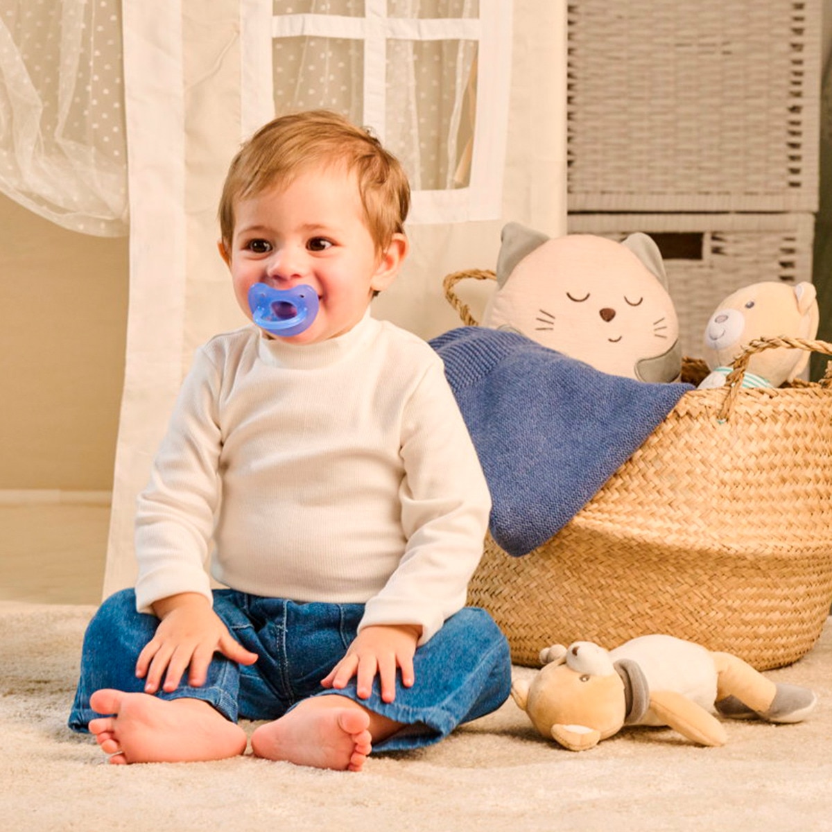 Chupeta de Silicone Physio Soft 2 Unidades - 6-16 Meses Azul Electric-10