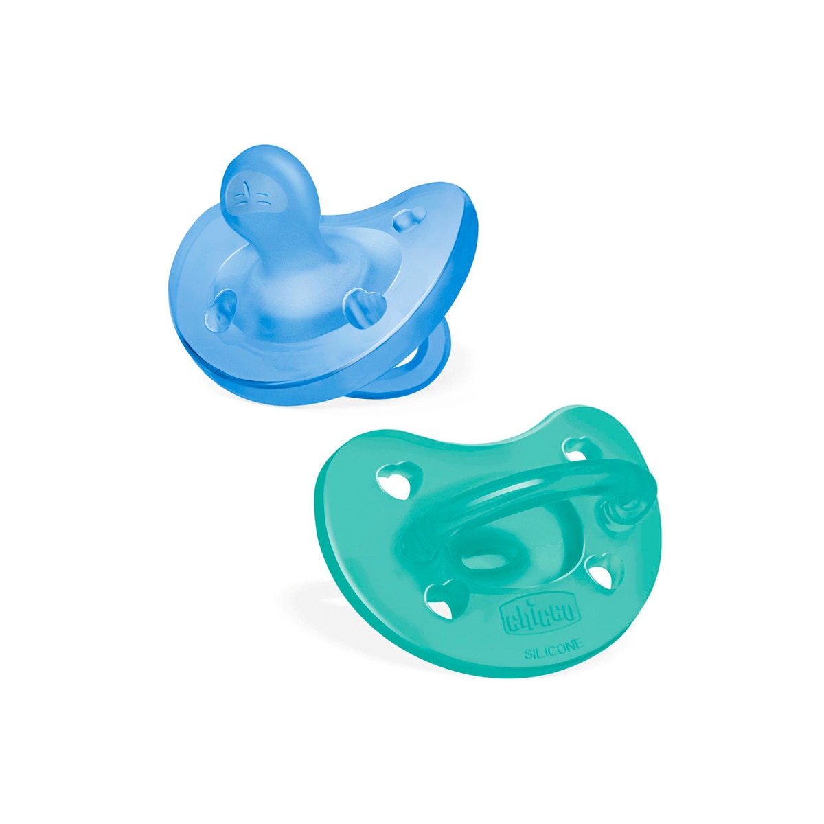 Chupeta de Silicone Physio Soft 2 Unidades - 6-16 Meses Azul Electric-1