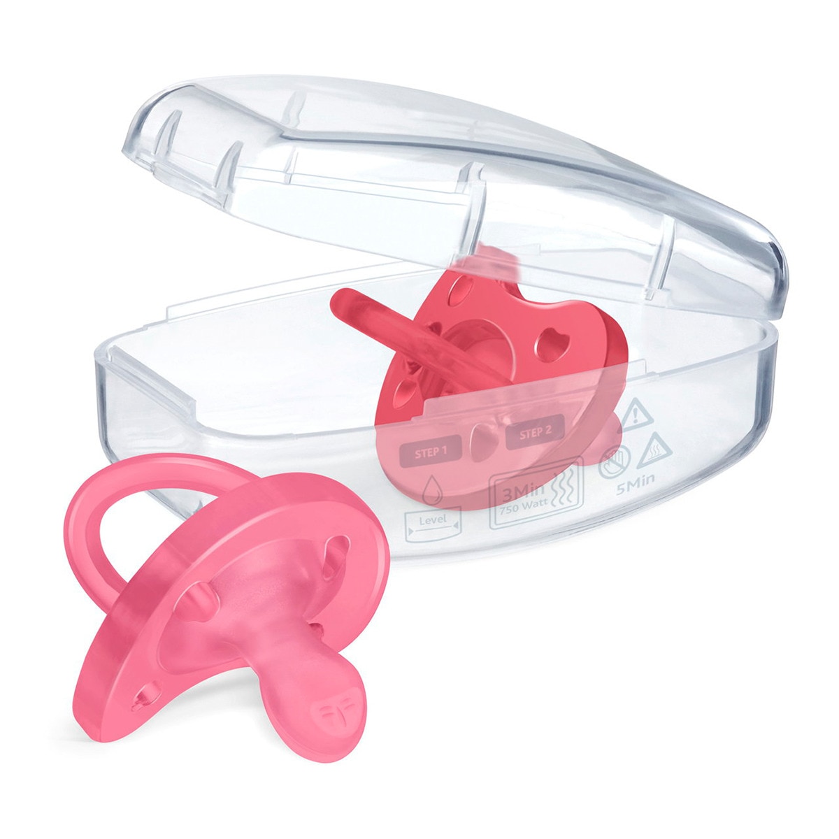 Chupeta Silicone Physio Soft 2 Unidades - 16-36 Meses Rosa Erika-11