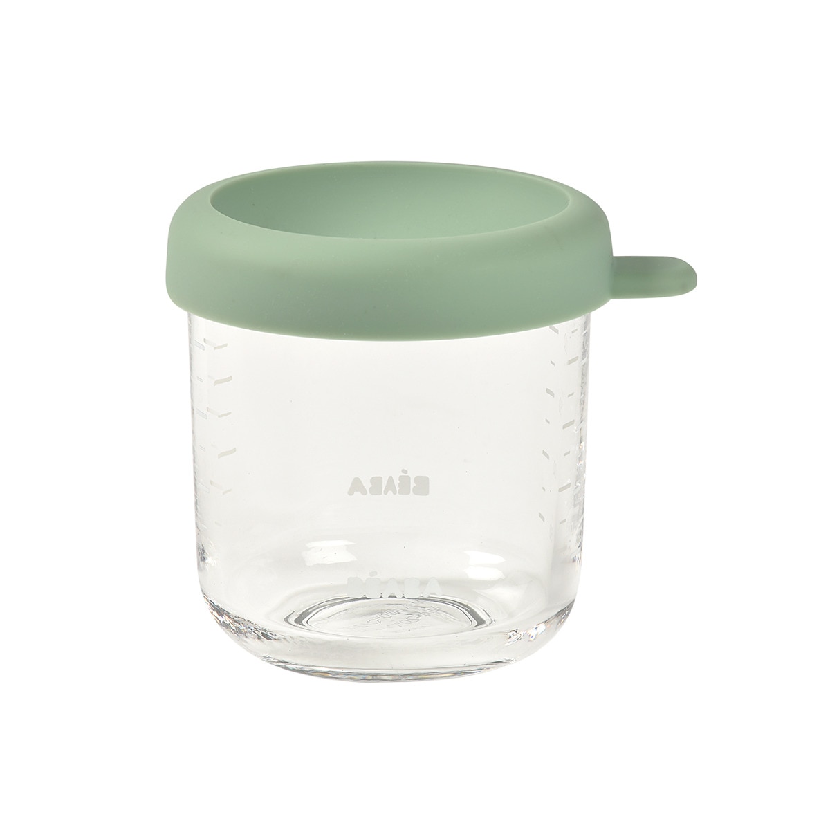 Bote de conservación de cristal Béaba 250ml Verde-1
