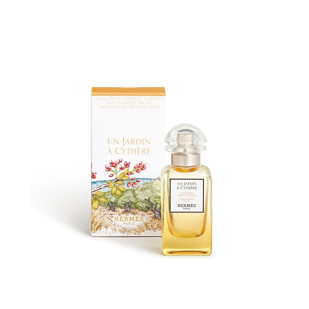 Óleo seco para corpo e cabelo Un Jardin à Cythère - 50ml 2