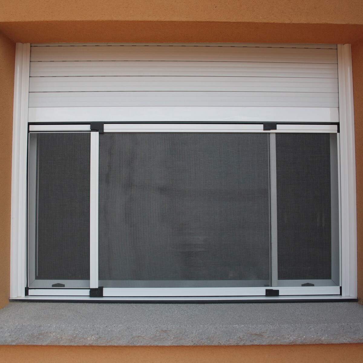 Mosquitera Fija Extensible Ventanas Blanco-2